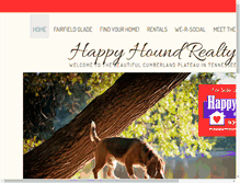 Tablet Screenshot of happyhoundrealty.com